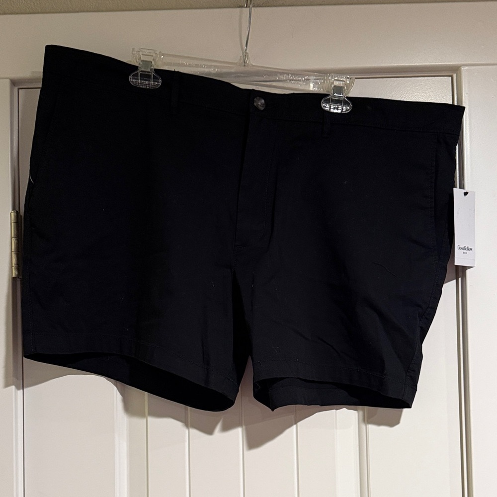 Goodfellow & Co Men's Black Flat Front Shorts